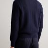 Kilbrdige Ribbed Wool Zip-Up Cardigan - BK Kilbrdige Ribbed Wool Zip-Up Cardigan - BK
