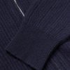 Kilbrdige Ribbed Wool Zip-Up Cardigan - E1 Kilbrdige Ribbed Wool Zip-Up Cardigan - E1