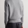 Kilbridge Ribbed Wool Zip-Up Cardigan - BK Kilbridge Ribbed Wool Zip-Up Cardigan - BK