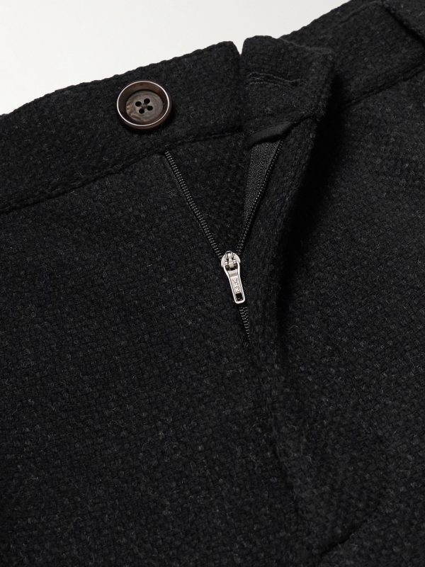 Morton Straight-Leg Pleated Cotton-Blend Suit Trousers - E1 Morton Straight-Leg Pleated Cotton-Blend Suit Trousers - E1