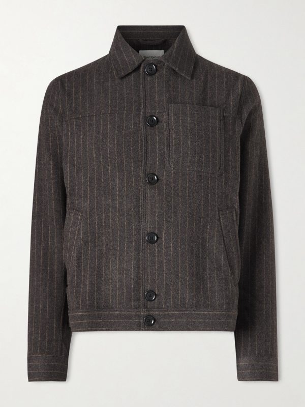 Buffalo Striped Wool-Blend Jacket Buffalo Striped Wool-Blend Jacket