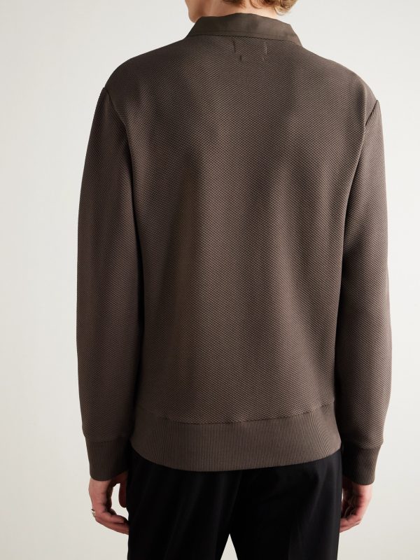 Organic Cotton-Blend Polo Shirt - BK