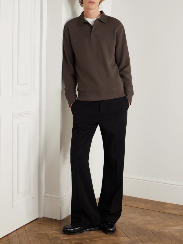 Organic Cotton-Blend Polo Shirt - OU