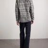 Checked Cotton-Corduroy Shirt - BK Checked Cotton-Corduroy Shirt - BK