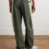 Tech Wide-Leg Colour-Block Dri-FIT Track Pants - BK Tech Wide-Leg Colour-Block Dri-FIT Track Pants - BK