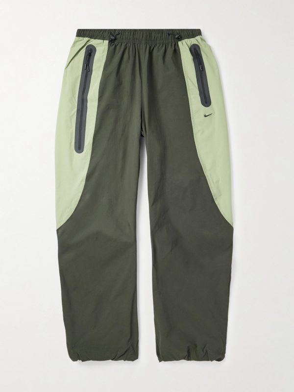Tech Wide-Leg Colour-Block Dri-FIT Track Pants Tech Wide-Leg Colour-Block Dri-FIT Track Pants
