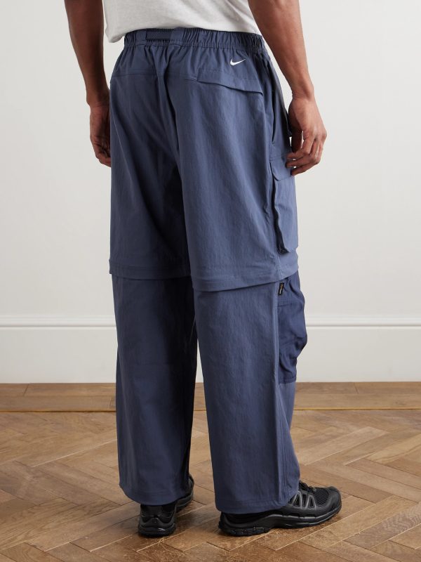 ACG Smith Summit Straight-Leg Convertible Shell Cargo Trousers - BK ACG Smith Summit Straight-Leg Convertible Shell Cargo Trousers - BK