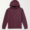 Solo Swoosh Logo-Embroidered Cotton-Blend Jersey Hoodie Solo Swoosh Logo-Embroidered Cotton-Blend Jersey Hoodie