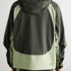 Tech Logo-Print Panelled Stretch-Nylon Hooded Jacket - BK Tech Logo-Print Panelled Stretch-Nylon Hooded Jacket - BK