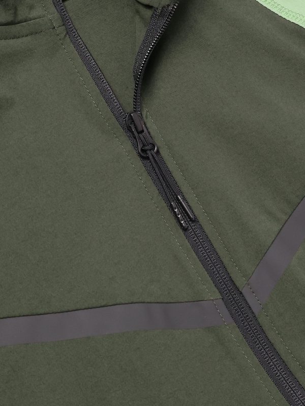 Tech Logo-Print Panelled Stretch-Nylon Hooded Jacket - CU Tech Logo-Print Panelled Stretch-Nylon Hooded Jacket - CU