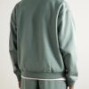 Solo Swoosh Oversized Logo-Embroidered Cotton-Blend Jersey Sweatshirt - BK Solo Swoosh Oversized Logo-Embroidered Cotton-Blend Jersey Sweatshirt - BK