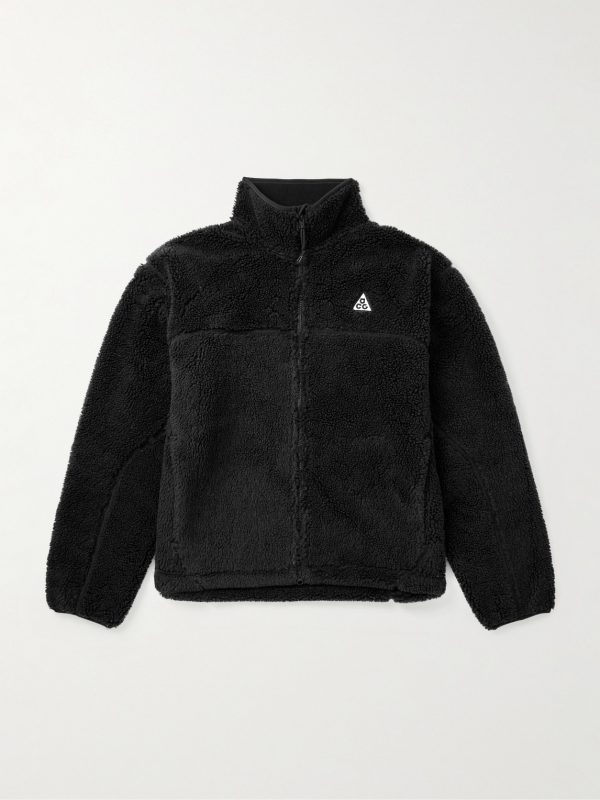 ACG Logo-Embroidered Canwell Glacier Therma-FIT ADV Fleece Jacket ACG Logo-Embroidered Canwell Glacier Therma-FIT ADV Fleece Jacket