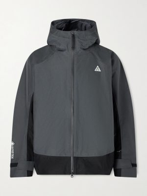 ACG Mystery Lights Logo-Embroidered GORE-TEX Hooded Jacket