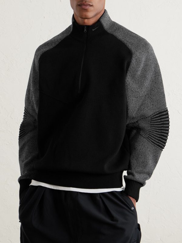 Tech Pro Stretch-Knit Half-Zip Sweater - FR