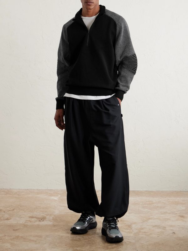 Tech Pro Stretch-Knit Half-Zip Sweater - OU