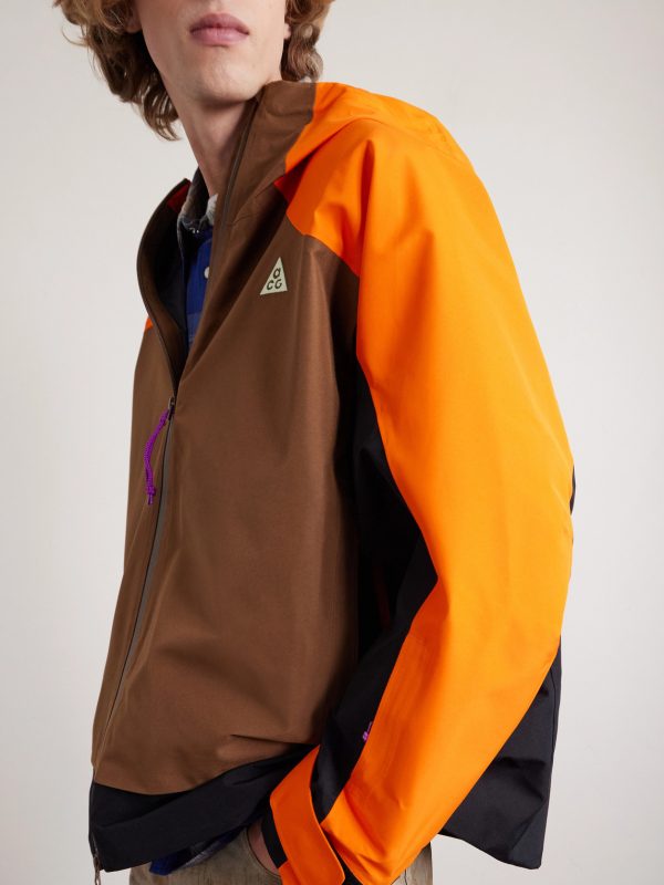 ACG Mystery Lights Logo-Embroidered GORE-TEX Hooded Jacket - CU ACG Mystery Lights Logo-Embroidered GORE-TEX Hooded Jacket - CU
