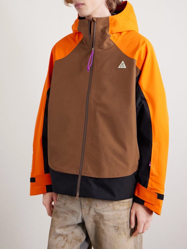 ACG Mystery Lights Logo-Embroidered GORE-TEX Hooded Jacket - FR ACG Mystery Lights Logo-Embroidered GORE-TEX Hooded Jacket - FR