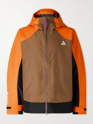 ACG Mystery Lights Logo-Embroidered GORE-TEX Hooded Jacket