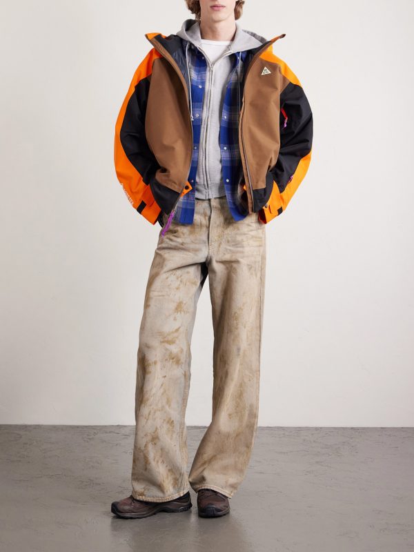 ACG Mystery Lights Logo-Embroidered GORE-TEX Hooded Jacket - OU ACG Mystery Lights Logo-Embroidered GORE-TEX Hooded Jacket - OU