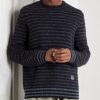Striped Wool-Blend Sweater - FR Striped Wool-Blend Sweater - FR