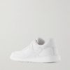Jambo Logo-Appliquéd Leather Sneakers - BK