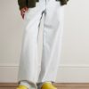 Jambo Logo-Appliquéd Leather Sneakers - OU Jambo Logo-Appliquéd Leather Sneakers - OU