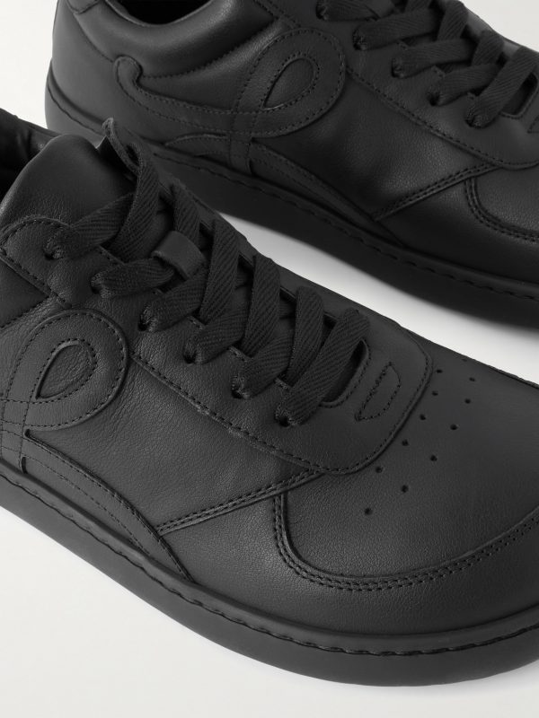 Jambo Logo-Appliquéd Leather Sneakers - CU Jambo Logo-Appliquéd Leather Sneakers - CU