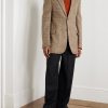 Prince of Wales Checked Wool-Tweed Blazer - OU