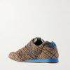 Ballet Runner 2.0 Leather-Trimmed Checked Wool Sneakers - BK