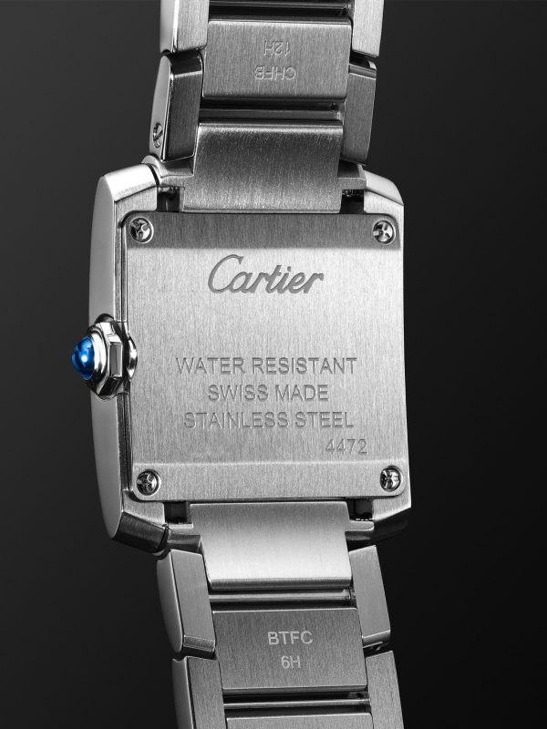 Tank Française Small 25.7mm Stainless Steel Watch, Ref. No. WSTA0129 - BK