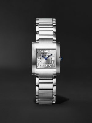 Tank Française Small 25.7mm Stainless Steel Watch, Ref. No. WSTA0129