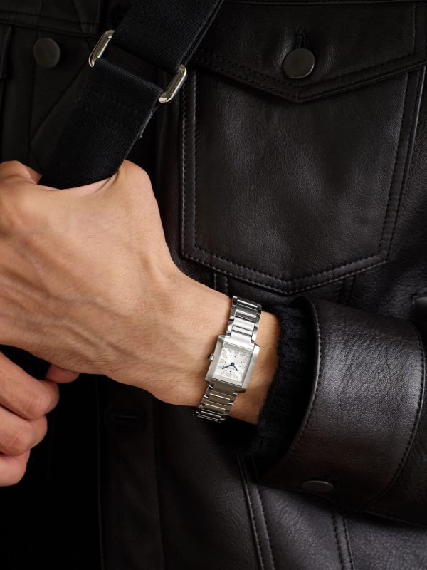 Tank Française Small 25.7mm Stainless Steel Watch, Ref. No. WSTA0129 - OU