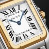 Panthère de Cartier Large 42mm 18-Karat Gold and Steel Watch, Ref. No. W2PN0016 - CU