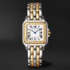 Panthère de Cartier Large 42mm 18-Karat Gold and Steel Watch, Ref. No. W2PN0016