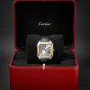 Santos-Dumont Extra-Large Hand-Wound 46.6mm 18-Karat Gold, Stainless Steel and Alligator Watch, Ref. No. W2SA0034 - E3 Santos-Dumont Extra-Large Hand-Wound 46.6mm 18-Karat Gold, Stainless Steel and Alligator Watch, Ref. No. W2SA0034 - E3