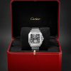 Santos de Cartier Automatic GMT 40.2mm Interchangeable Stainless Steel and Alligator Watch, Ref. No. WSSA0076 - E3 Santos de Cartier Automatic GMT 40.2mm Interchangeable Stainless Steel and Alligator Watch, Ref. No. WSSA0076 - E3