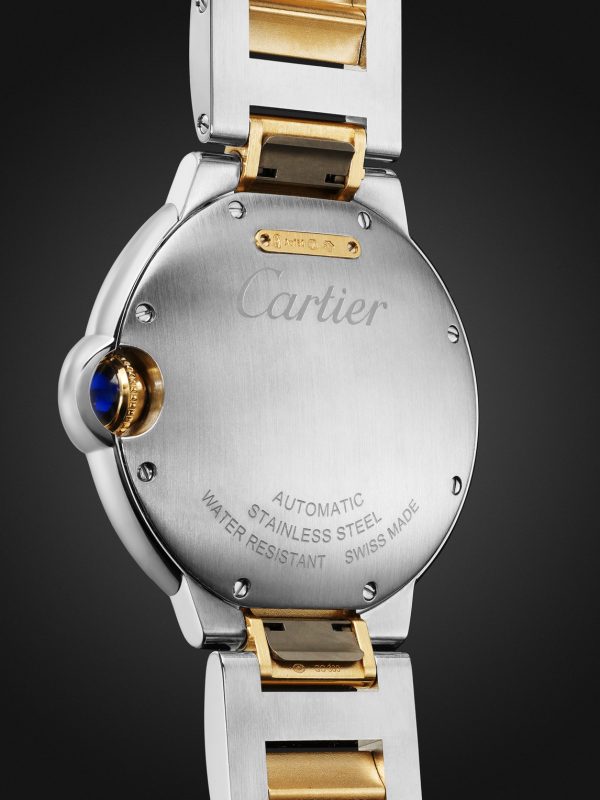 Ballon Bleu de Cartier Automatic 36mm Stainless Steel and Gold Watch, Ref. No. W2BB0038 - BK