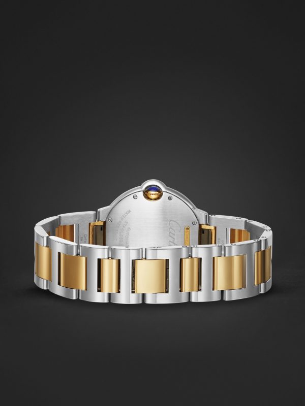 Ballon Bleu de Cartier Automatic 36mm Stainless Steel and Gold Watch, Ref. No. W2BB0038 - E2