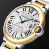 Ballon Bleu de Cartier Automatic 36mm Stainless Steel and Gold Watch, Ref. No. W2BB0038 - FR