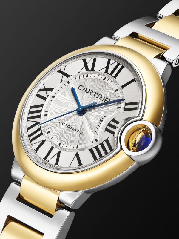 Ballon Bleu de Cartier Automatic 36mm Stainless Steel and Gold Watch, Ref. No. W2BB0038 - FR