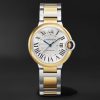Ballon Bleu de Cartier Automatic 36mm Stainless Steel and Gold Watch, Ref. No. W2BB0038