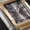 Santos de Cartier Automatic 39.8mm Interchangeable Stainless Steel and Alligator Watch, Ref. No. W2SA0030 - CU