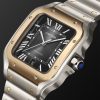 Santos de Cartier Automatic 39.8mm Interchangeable Stainless Steel and Alligator Watch, Ref. No. W2SA0030 - FR