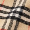 Fringed Checked Cashmere Scarf - CU Fringed Checked Cashmere Scarf - CU