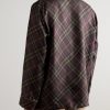 Piped Checked Silk Shirt - BK Piped Checked Silk Shirt - BK