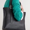 Loop Logo-Debossed Full-Grain Leather Tote Bag - FR Loop Logo-Debossed Full-Grain Leather Tote Bag - FR
