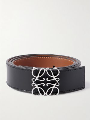 Anagram 3.5cm Reversible Leather Belt