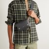 Pebble Full-Grain Leather Messenger Bag - OU