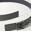 Anagram 3.5cm Reversible Leather Belt - E1