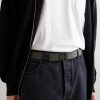 Anagram 3.5cm Reversible Leather Belt - OU
